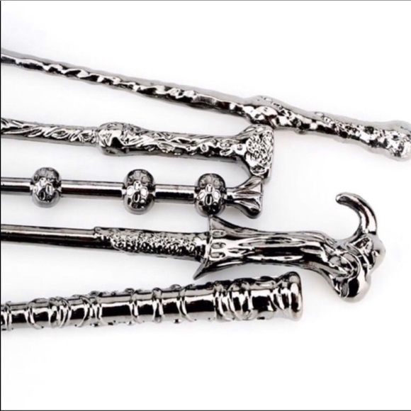 Harry Potter metal Makeup brush set with bag New - Picture 3 of 4